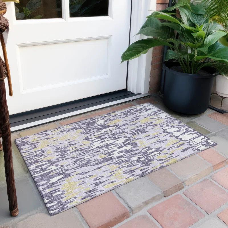Machine Washable Indoor/Outdoor Chayden ACN986 1'8" x 2'6" Rug