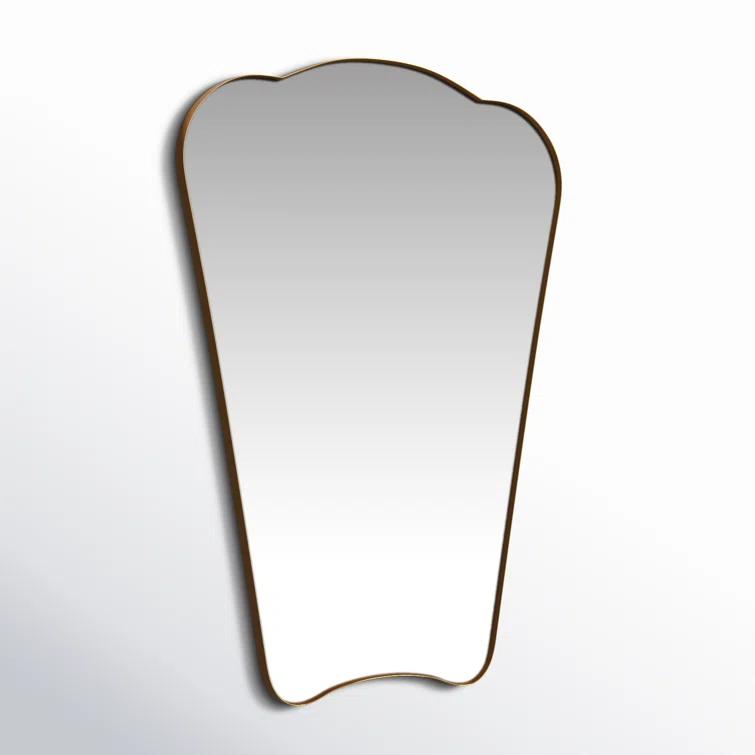 Cottondale Iron Flat Wall Mirror