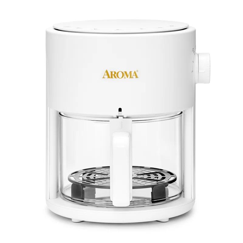 Aroma Aroma® Glass Air Fryer And Countertop Convection Oven (3 Quart)