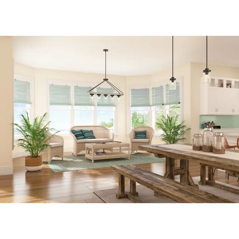 Hunter Fan Devon Park 5 - Light Kitchen Island Linear Pendant