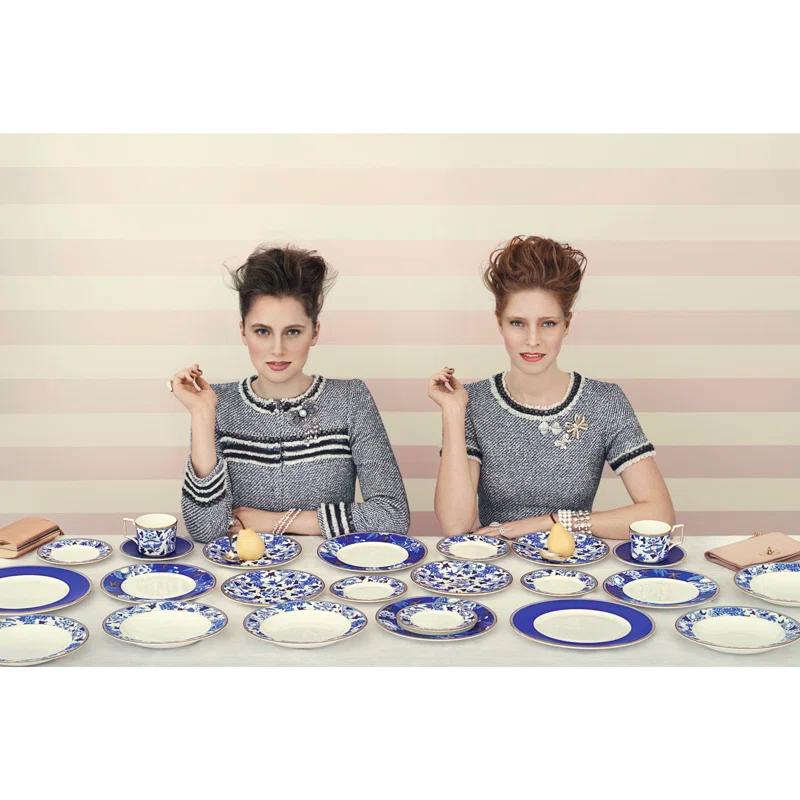 Wedgwood Hibiscus 5 Piece Place Setting & Reviews | Wayfair