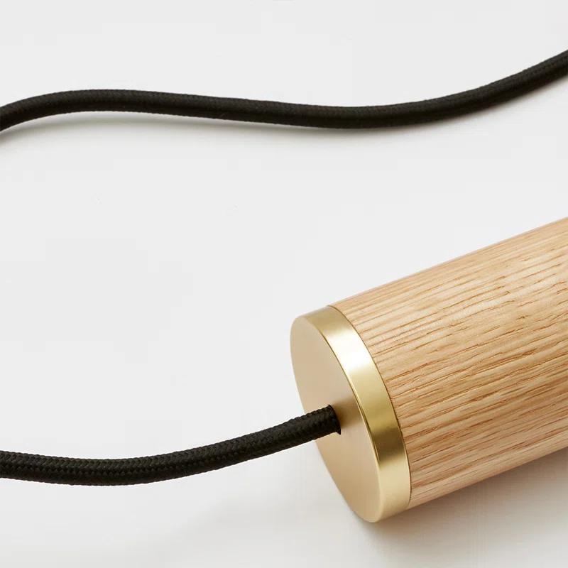 Voronoi I Pendant Light by Tala - Oak / 5"Dia