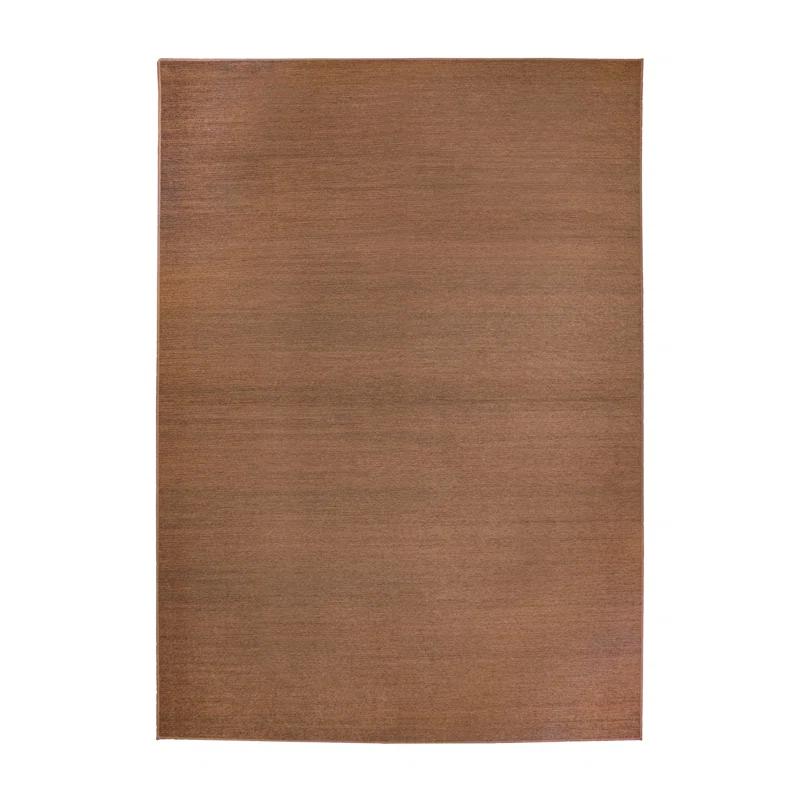 My Magic Carpet Solid Espresso Flatweave Indoor / Outdoor Rug