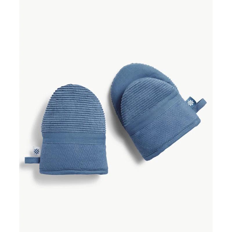 Blue Loom Blue Loom Cotton Oven Mitt Set