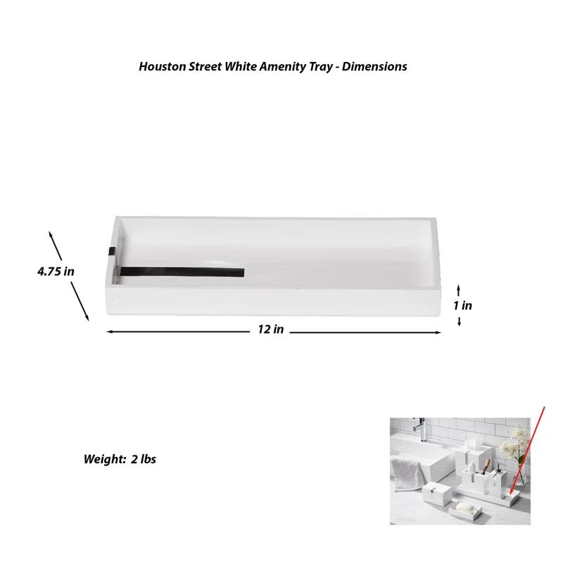 Roselli Trading Company Houston Street Bathroom Tray