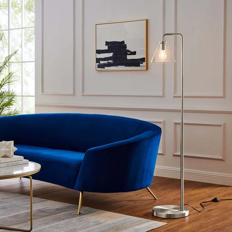 Modway Modway Element Transparent Glass Glass and Metal Floor Lamp