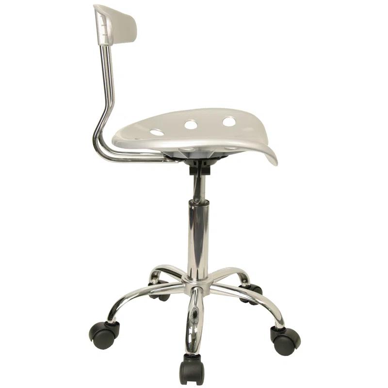 Flash Furniture Bonavant Adjustable Swivel Chair for Desk and Office with Tractor Seat