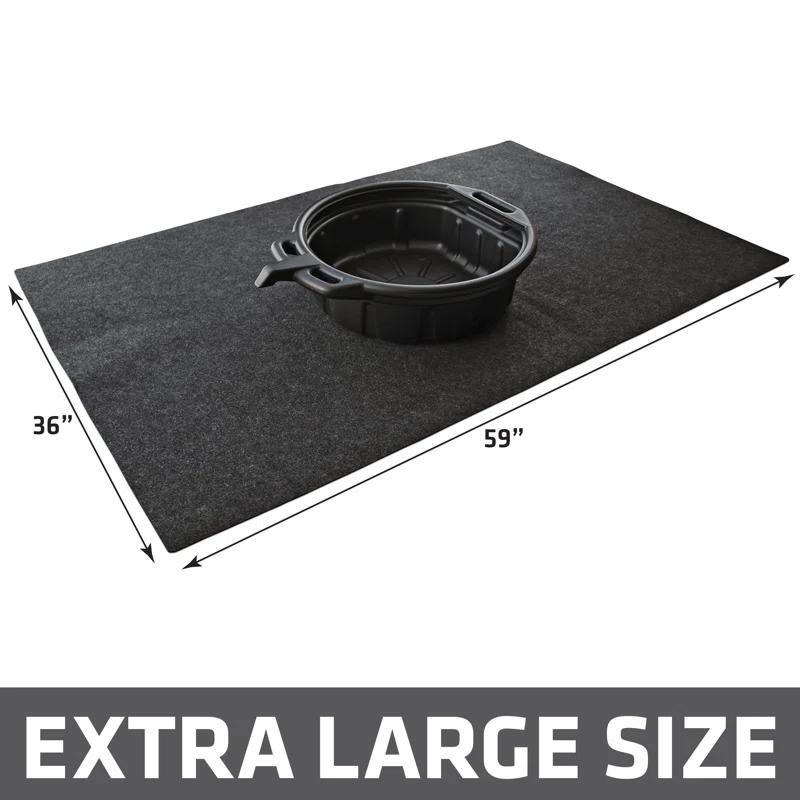 Drymate Oil Spill Mat, Protects Garage Floor, Absorbent, Waterproof, Reusable, Washable