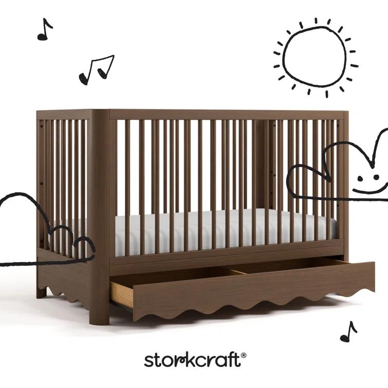 Storkcraft Casablanca Deluxe 5-In-1 Convertible Crib