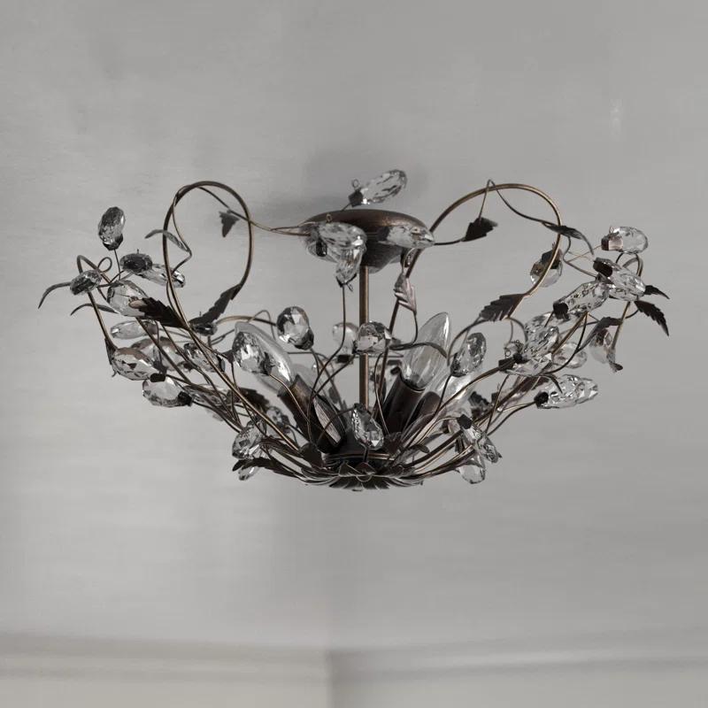 Kelly Clarkson Home Michelle LED Semi Flush Mount