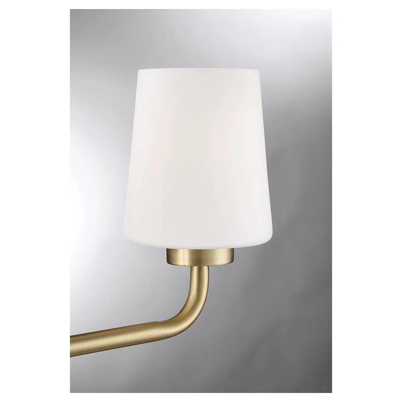 Fitz 2 Light Frosted Dimmable Vanity Light