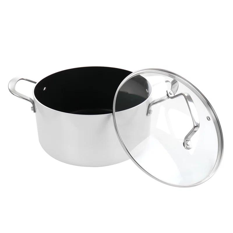 Martha Stewart Martha Stewart 10 - Piece  Aluminum Nonstick Cookware Set