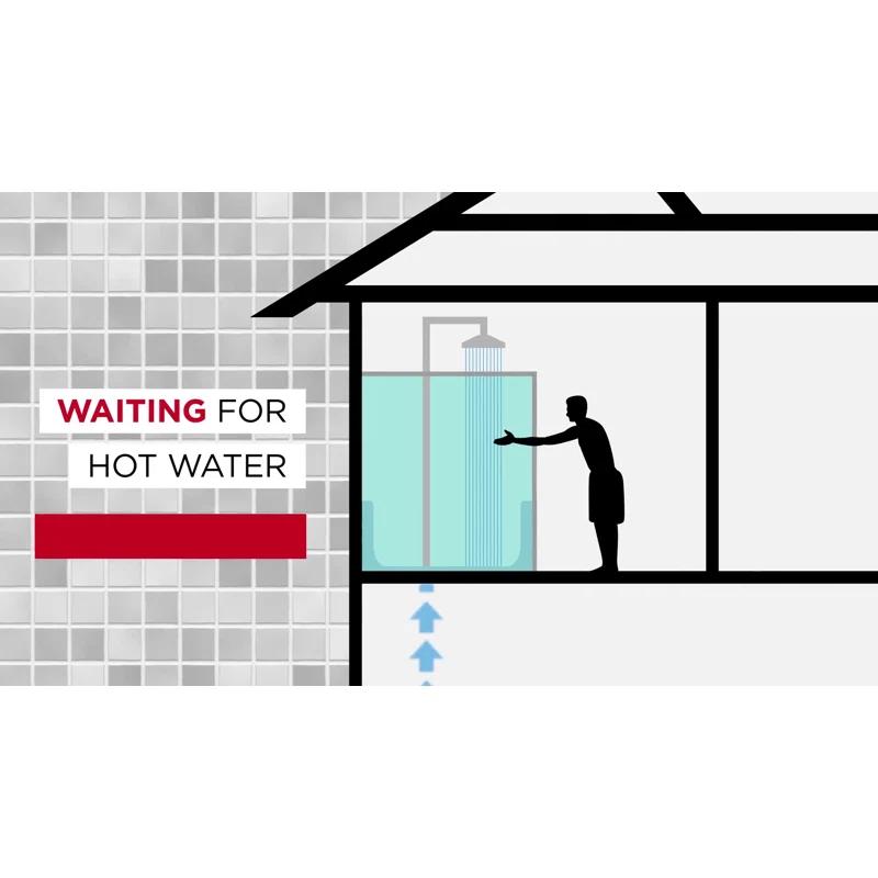 Rinnai V75iN V75iN Value 7.5 GPM Liquid Natural Gas Tankless Water Heater