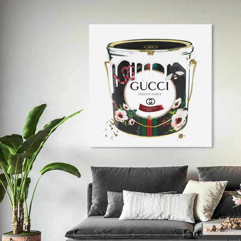 Oliver Gal Prints " Large Fashion And Glam Velvet Marmont Can "