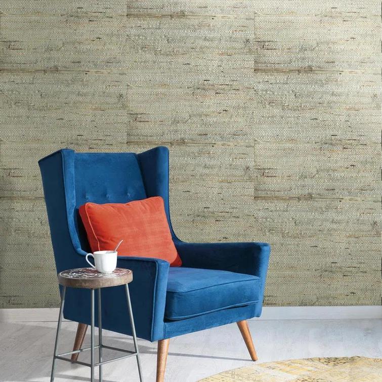 York Wallcoverings Urban Retreat 24' x 36" Grasscloth Wallpaper & Reviews | Perigold