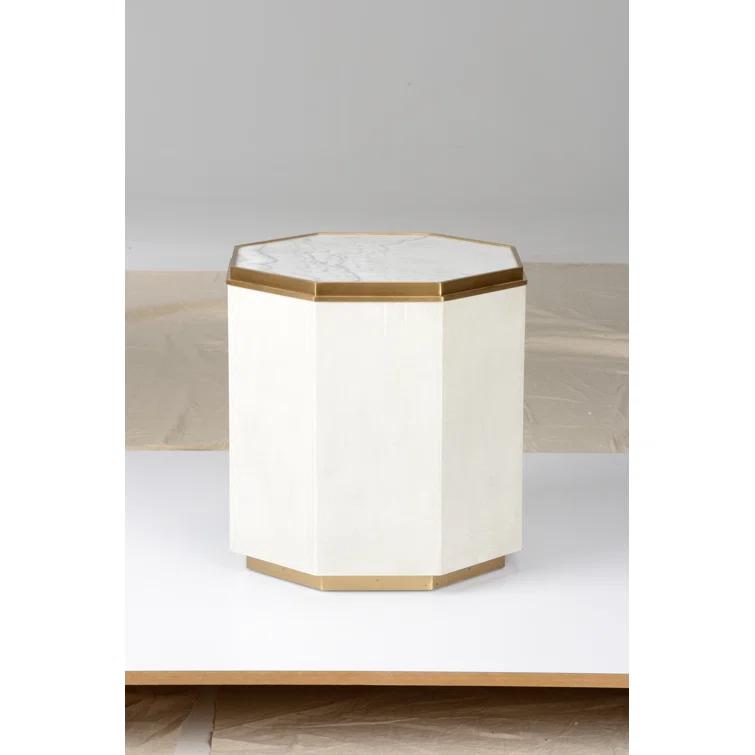 Chelsea House Marble Top End Table