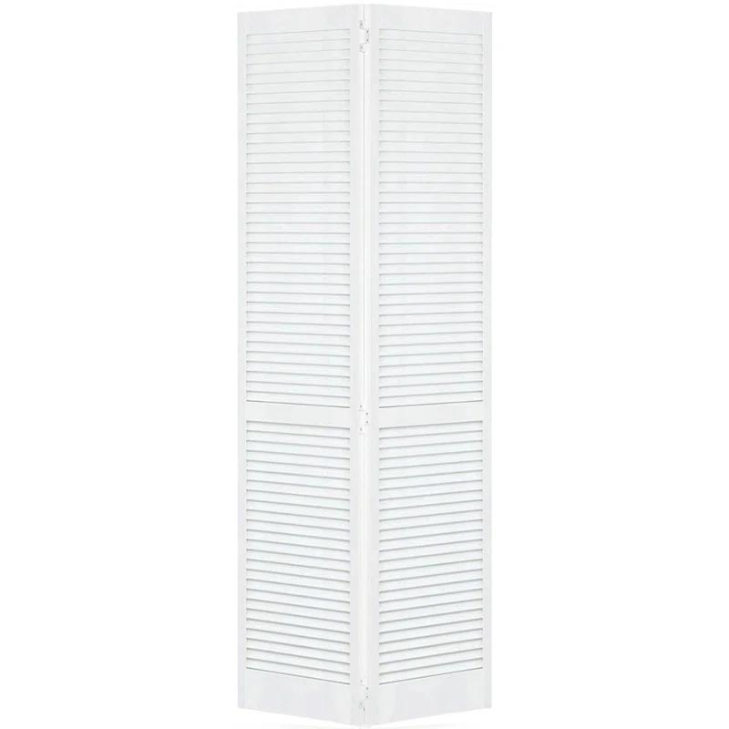 Kimberly Bay Bi-fold Traditional Louver-Louver Unfinished 80 x 28