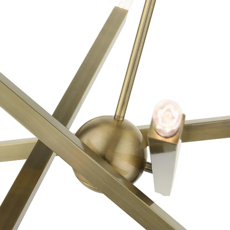 Mercury Row® Lydia 8 - Light Dimmable Modern Linear Chandelier
