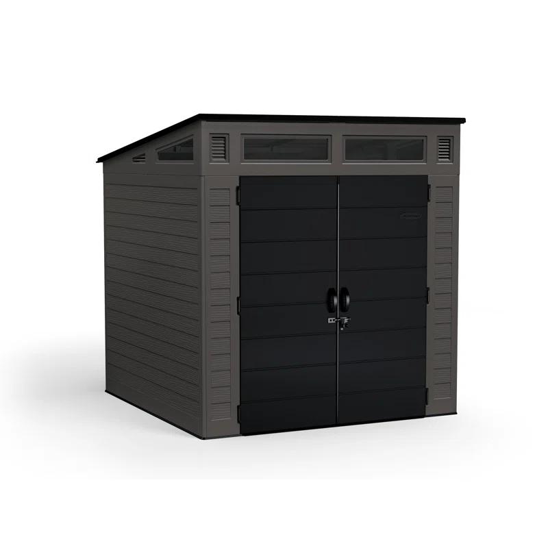 Suncast Suncast Modernist 7 ft. W x 7 ft. D Resin Storage Shed