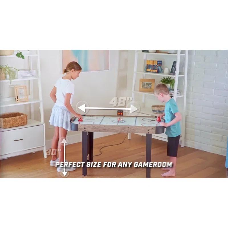 GoSports GoSports 48 Inch Air Hockey Arcade Table with Digital Scoreboard for Kids