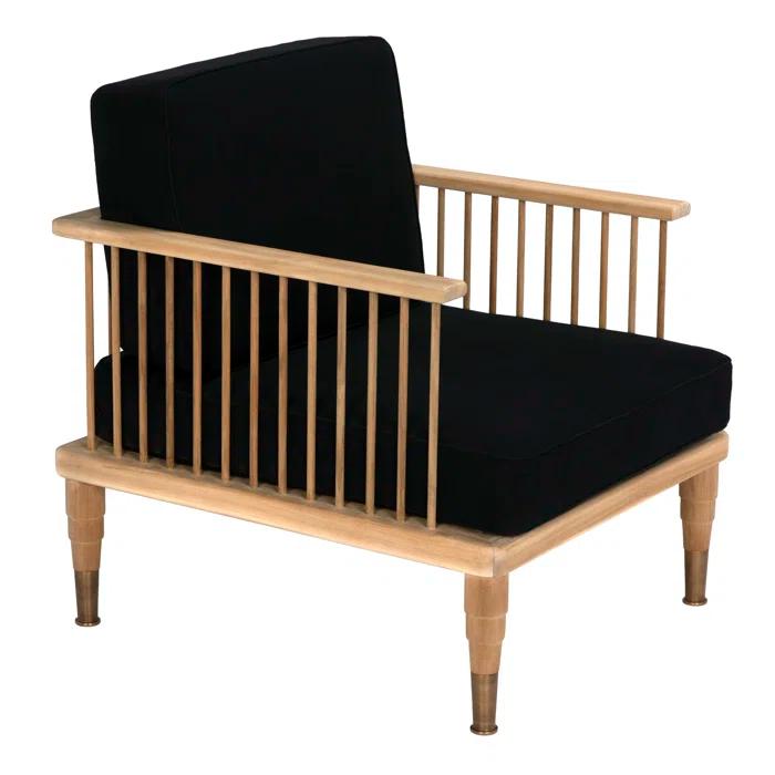 Noir Murphy Upholstered Armchair