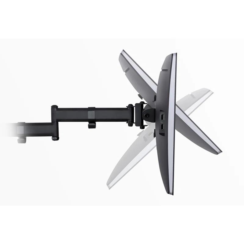 Mount-it Mount-It Full Motion Triple Monitor Mount 3 Screen Desk Stand Fits 13 - 27 in. Computer Monitors