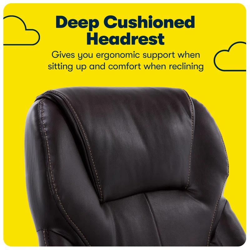 Serta Serta Mitchell Ergonomic Manager's Office Chair, Roasted Chestnut Brown