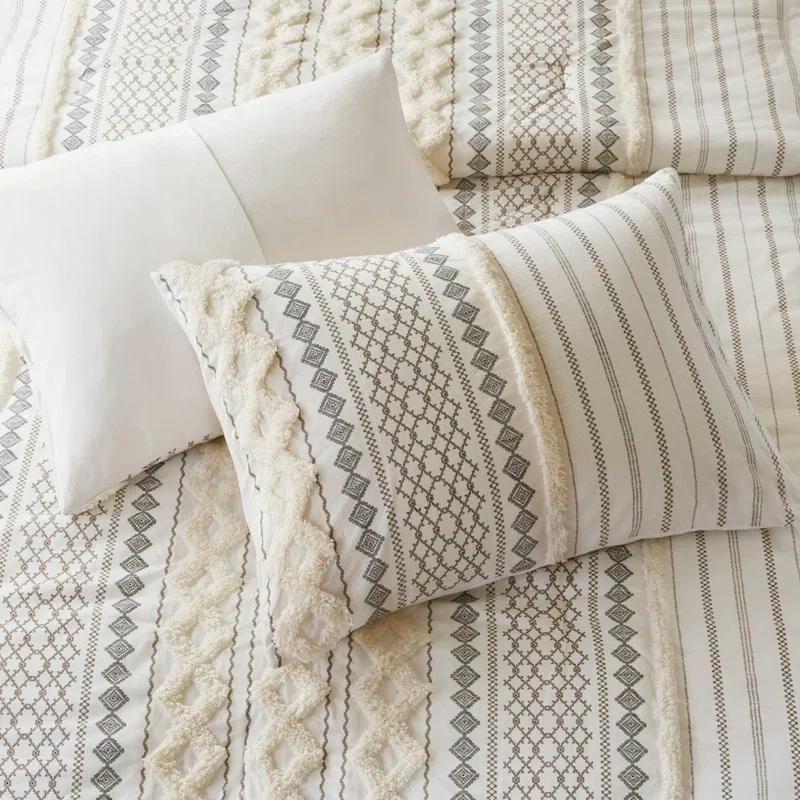 INK+IVY Imani Cotton Printed Comforter Set
