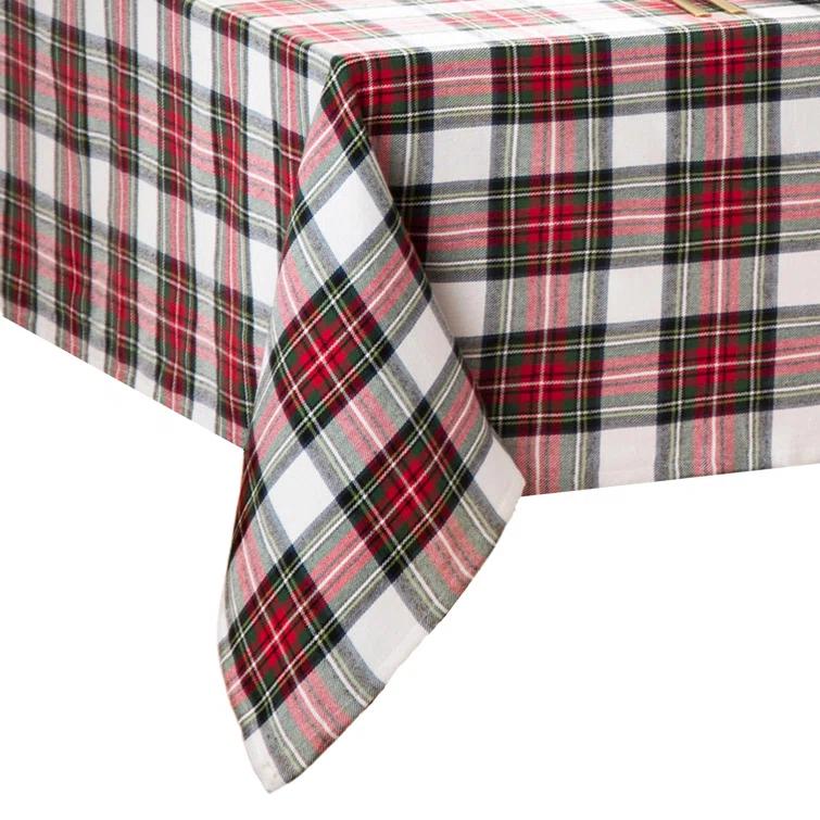 The Holiday Aisle® Danyea Plaid Cotton Tablecloth