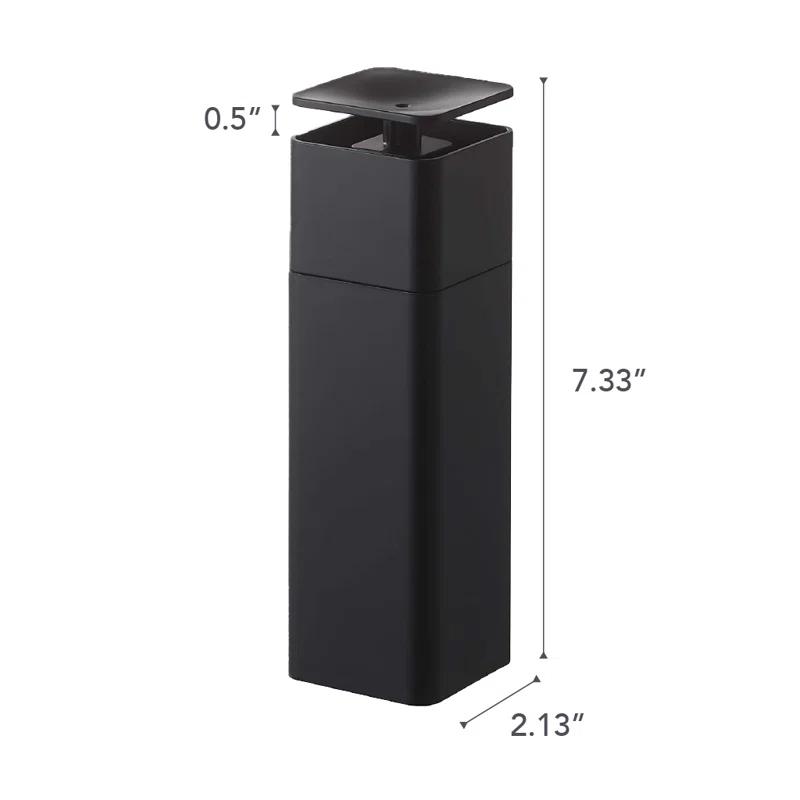 Yamazaki Home One Handed Dispenser, Plastic, 8.5 fluid oz.