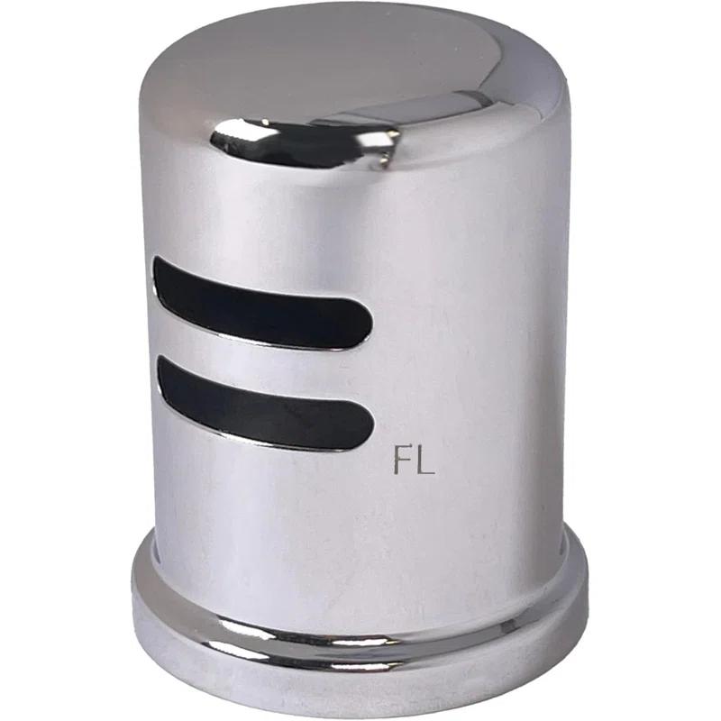 Westbrass R201-1-26 1-3/4" x 2-3/4" Solid Brass Air Gap Cap Only, Skirted