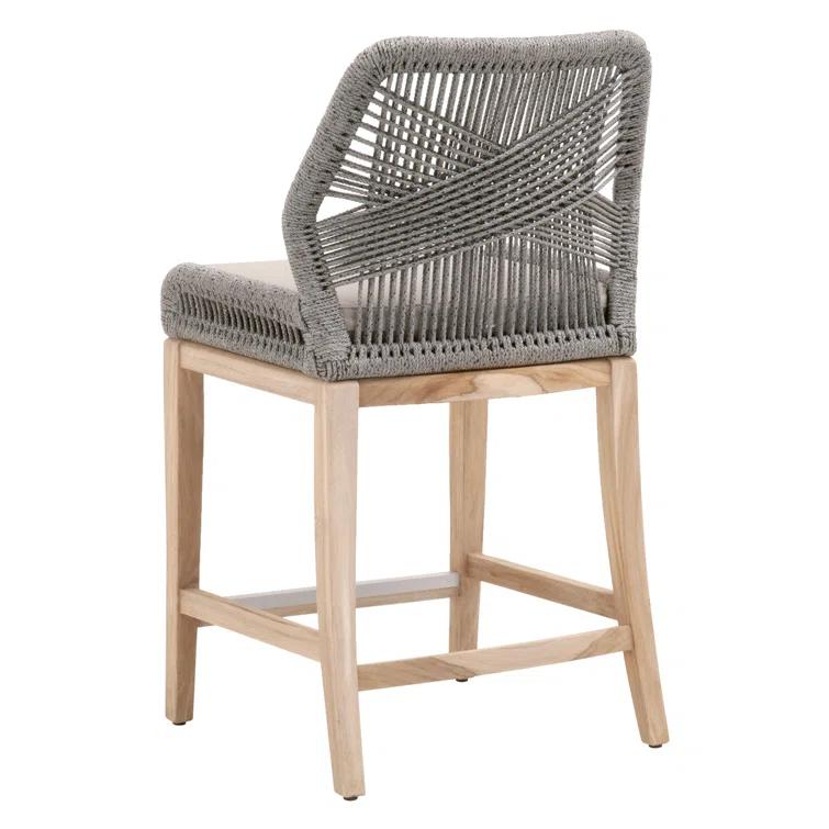 Krisily Loom Outdoor Counter Stool
