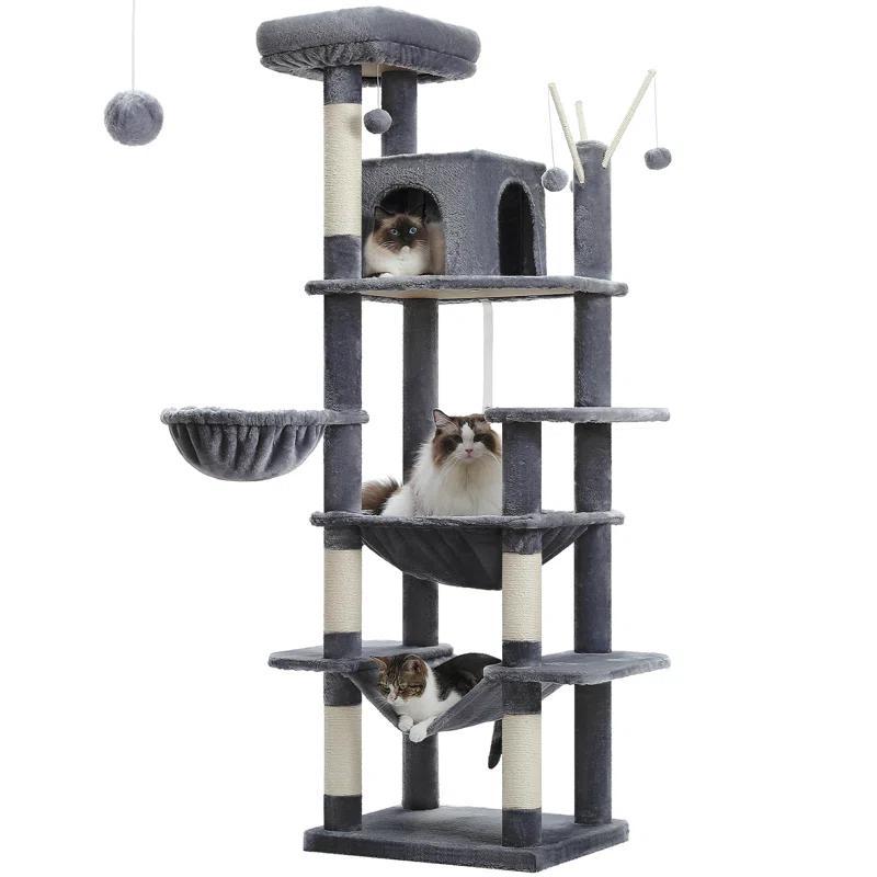 Archie & Oscar™ Indoor Cat Tower with Sisal Scratching Post