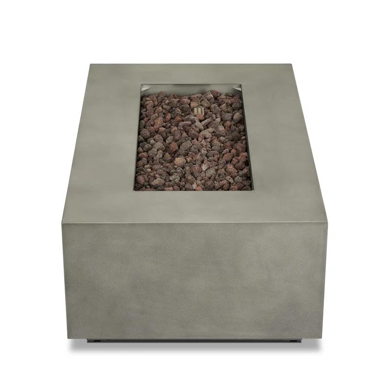 AEGEAN Propane / Natural Gas Outdoor Fire Pit Table
