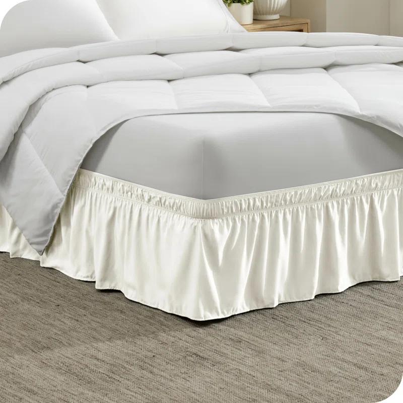 Bare Home Ruffled Wrap Around Bed Skirt