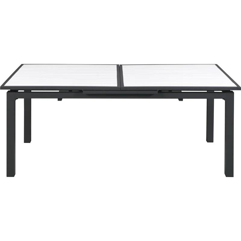 Wade Logan® Noonan Extendable Rectangular Outdoor Dining Table