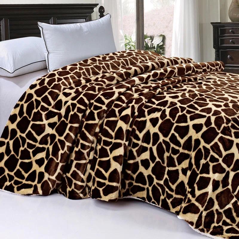 Home Soft Things Safari Animal Nature Throw Blanket