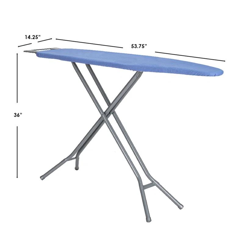 Seymour Home Products Seymour Home Products Adjustable Height 4 Leg Ironing Board with Mesh Top and Iron Rest