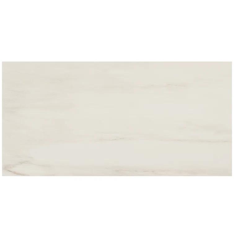 Bond Tile 12" x 24" Polished Marble Look Porcelain Floor and Wall Tile