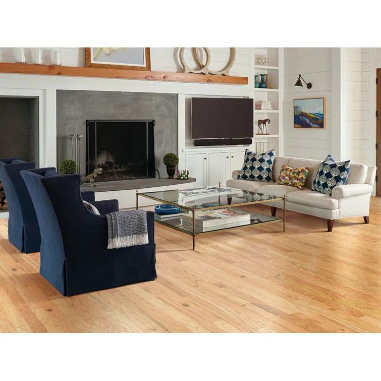 Shaw Amberwood Oak 3.25-in W x Varying Lengths Engineered Hardwood Flooring | Wayfair