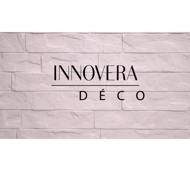 Innovera Decor by Palram Ledge Stone 24" x 24" PVC Wall Paneling in Portland Cement