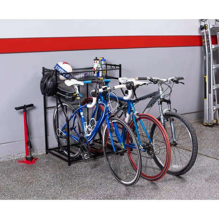 BirdRock Home Metal Freestanding Multi-Use Bike Rack 11275