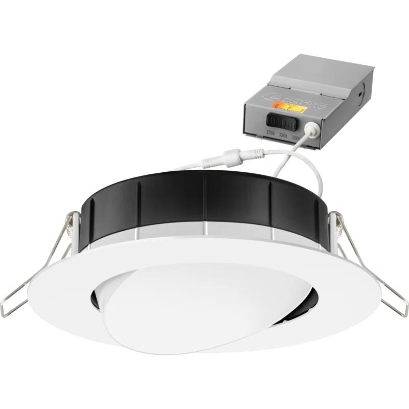 Lithonia Lighting 3'' Air-Tight LED Retrofit Recessed Lighting Kit WF3 ADJ LED 30K 90CRI MW M6