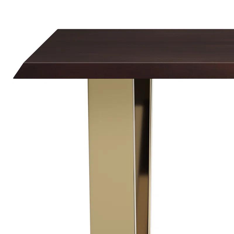 Simpli Home Lewis Solid Wood Bench