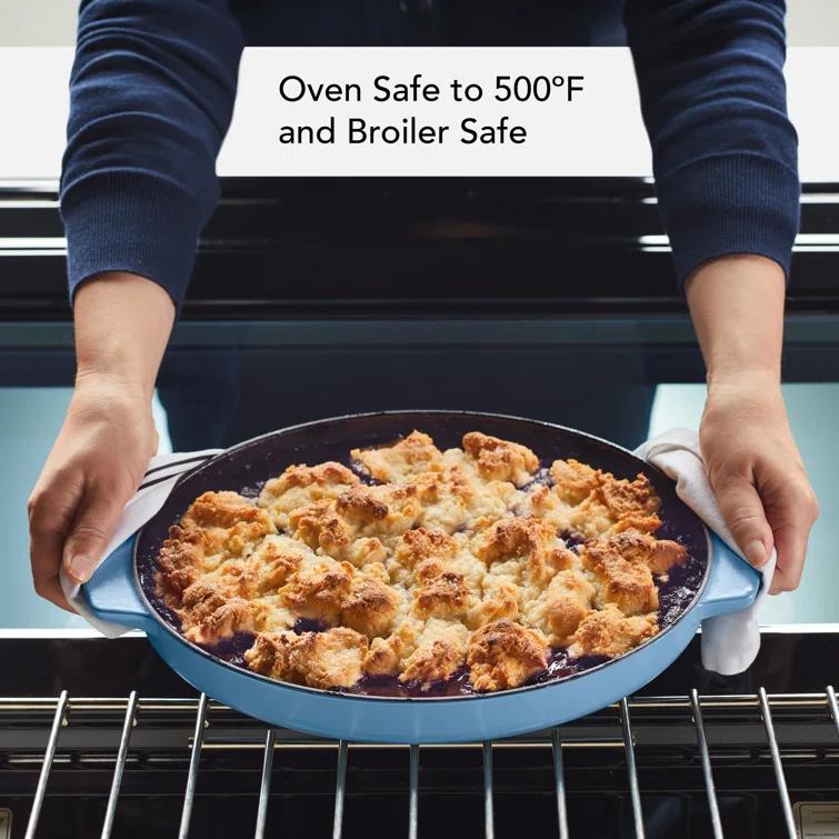 KitchenAid® KitchenAid Cast Iron Oval Au Gratin Roasting Pan Suitable - 2.5 Quart