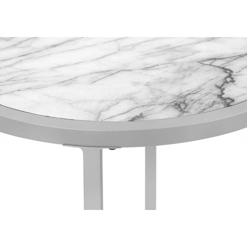 Wrought Studio™ Nightstand, Modern Accent Table, Living Room Round End Table
