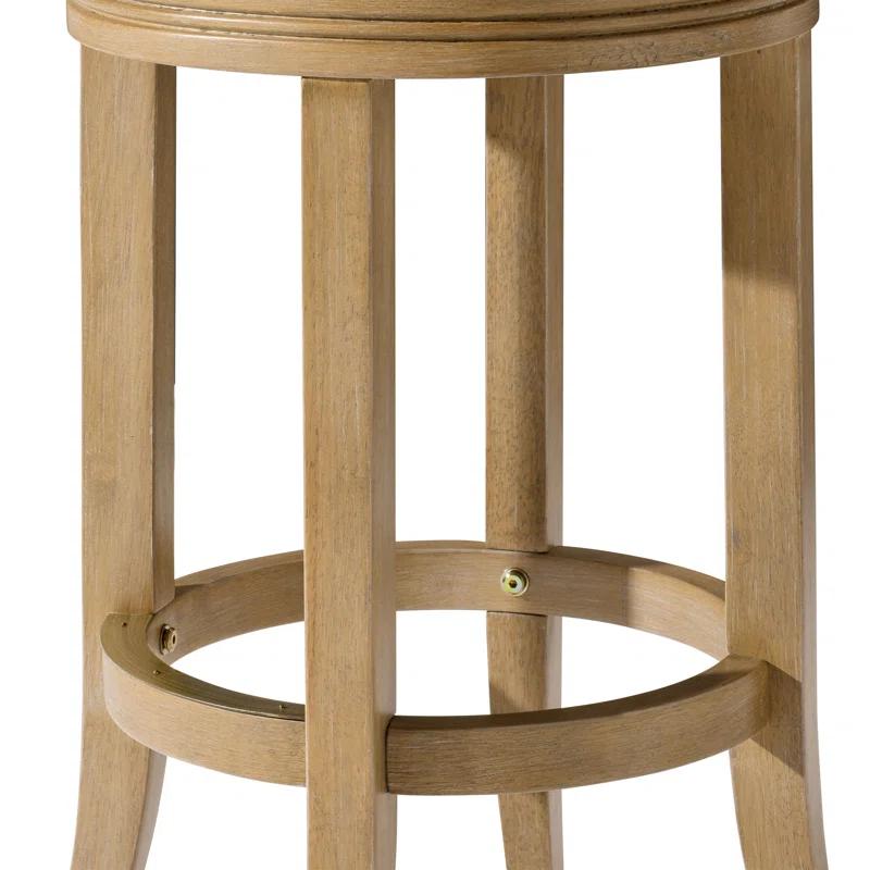 Maven Lane Maven Lane Eva Stool with Vegan Leather Upholstery