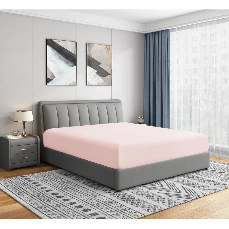 Swift Home 1800 Series 16 Inch Deep Microfiber Fitted Sheet