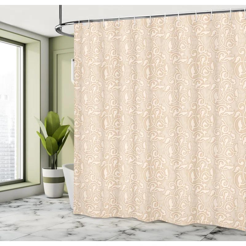 Ambesonne Shower Curtain with Hooks Included