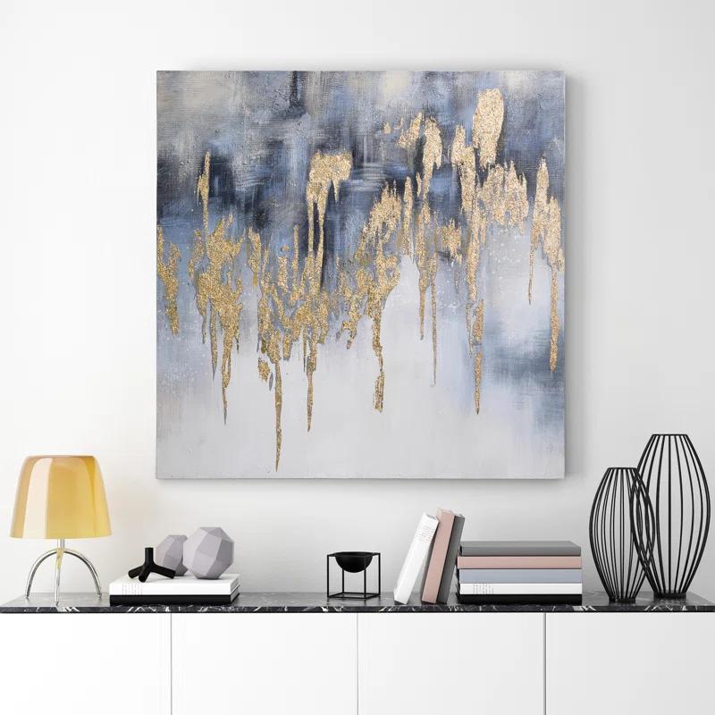 MH Handel Wrapped Canvas Drawing Print